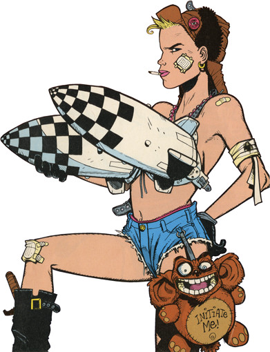  Dark Horse Comics dans Tank Girl