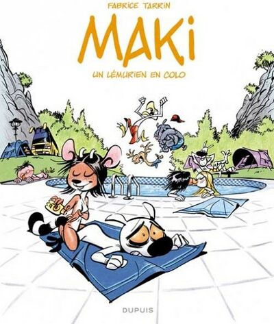 Maki - Tome 1 - Un lémurien en colo