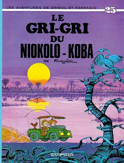 Spirou et Fantasio - Tome 25 - Le gri-gri du Niokolo-Koba