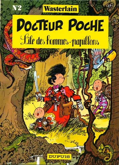 Docteur Poche - Tome 2 - L'île des hommes-papillons