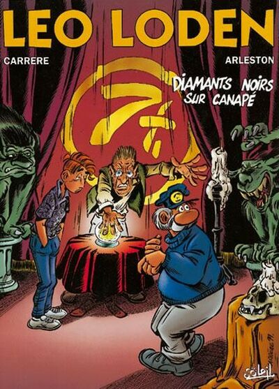 Léo Loden - Tome 11 - Diamants noirs sur canapé