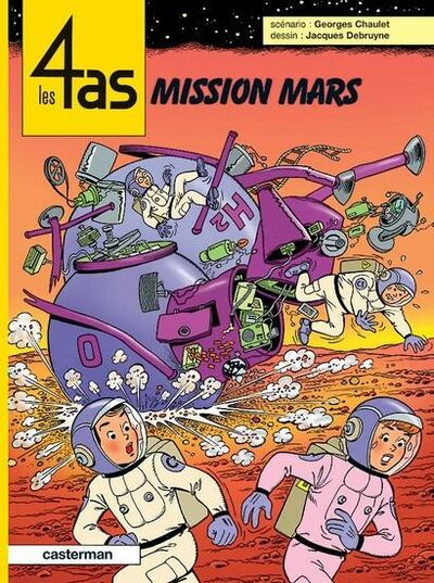 Les 4 as - Tome 42 - Mission Mars