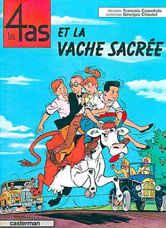 Les 4 as - Tome 3 - et la vache sacrée