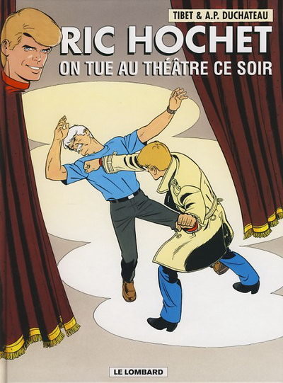  Tibet dans Ric Hochet - Tome 73 - On tue au théâtre ce soir