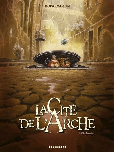  Drugstore dans La cité de l'Arche - Tome 1 - Ville lumière