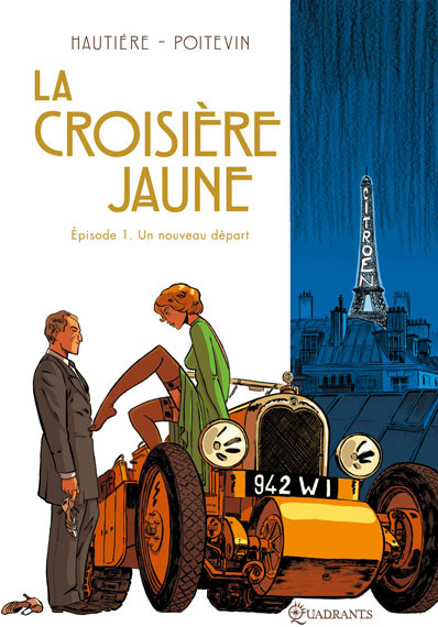 Quadrants boussole dans Le marin, l'actrice et la croisière jaune - Tome 1 - Un nouveau départ