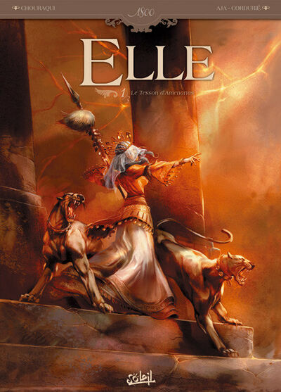  1800 dans Elle - Tome 1 - Le tesson d'Amenartas