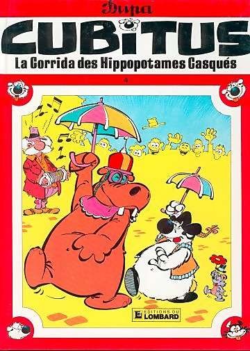 Cubitus - Tome 4 - La corrida des hippopotames casqués