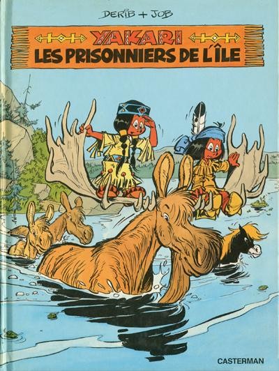 Job dans Yakari - Tome 9 - Les Prisonniers de l'Ile