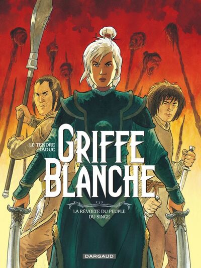 Serge Le Tendre dans La Griffe blanche - Tome 2 - Révolte du peuple du singe
