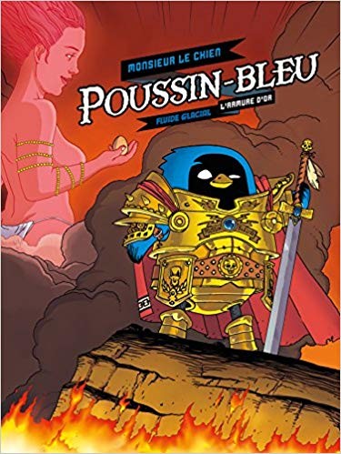  Fluide Glacial dans Poussin Bleu - Tome 1 - L'armure d'or