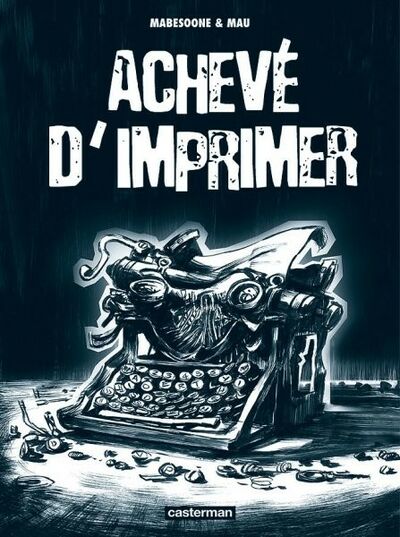 Achevé d'imprimer