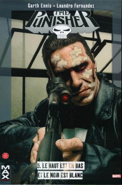Leandro Fernandez dans The Punisher - 2005 - Le haut est en bas et le noir est blanc