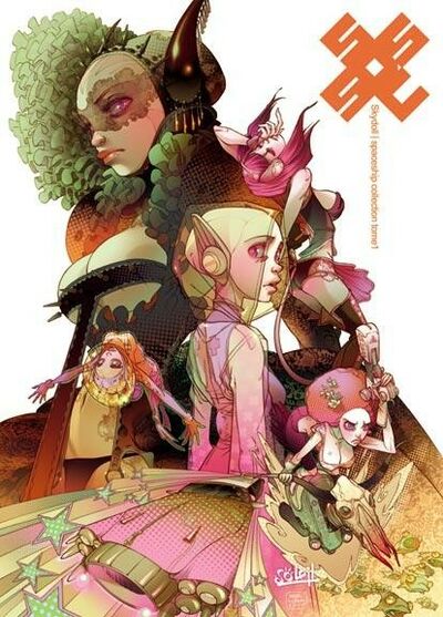 Barbara Canepa dans Sky Doll Collection - Tome 1 - Spaceship