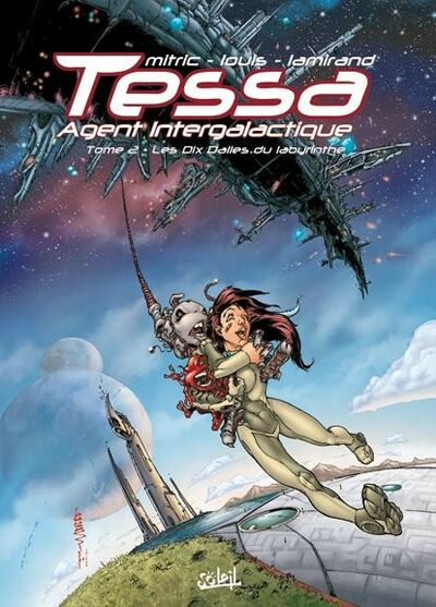  Louis dans Tessa Agent Intergalactique - Tome 2 - Les Dix dalles du labyrinthe