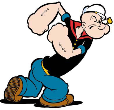  Copyright dans Popeye le marin
