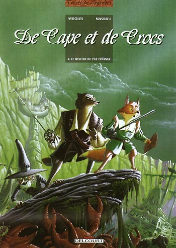 Terres De Légendes dans De cape et de crocs - Tome 4 - Le Mystère de l'île étrange