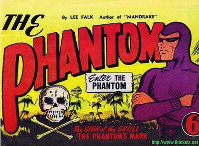  Copyright dans Le Fantôme du Bengale